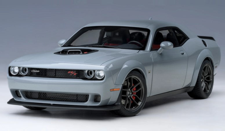 71774 AUTOart 1:18 Dodge Challenger R/T Scat Pack Widebody 2022 (SMOKE SHOW / Gray)