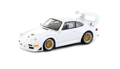 T64S-004-WH TARMAC WORKS / Schuco 1:64 Porsche 911 GT2 White