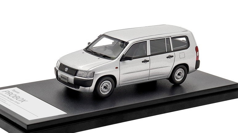 [ Back-order ] Hi-Story HS400SL 1:43 Toyota PROBOX DX Comfort Package (2010) Silver Mica Metallic Resin