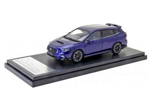 [ Back-order ] Hi-Story HS332BL 1:43 Subaru LEVORG (2020) Dynamic Style Accessory Lapis Blue Pearl Diecast