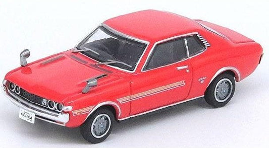 [ Back-order ]  INNO Models IN64-1600GT-RED 1:64 Toyota Celica 1600GT TA22 Red