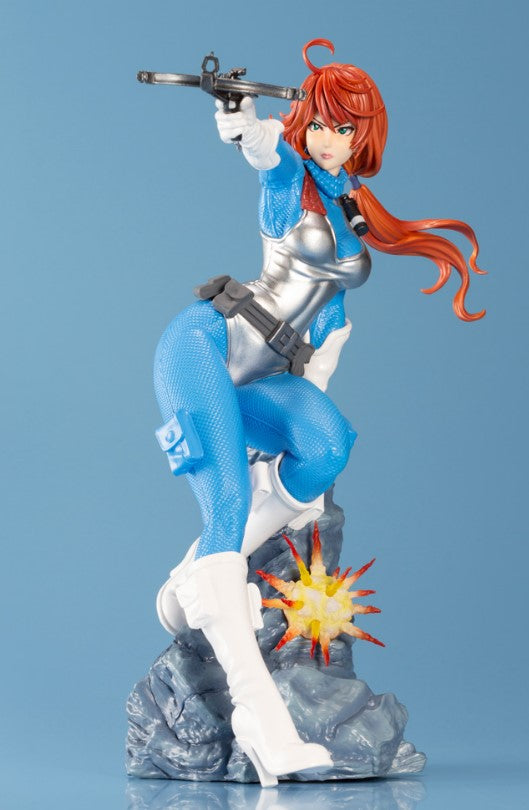 KOTOBUKIYA 1:7 G.I. JOE SCARLETT SKY-BLUE COLOR BISHOUJO STATUE