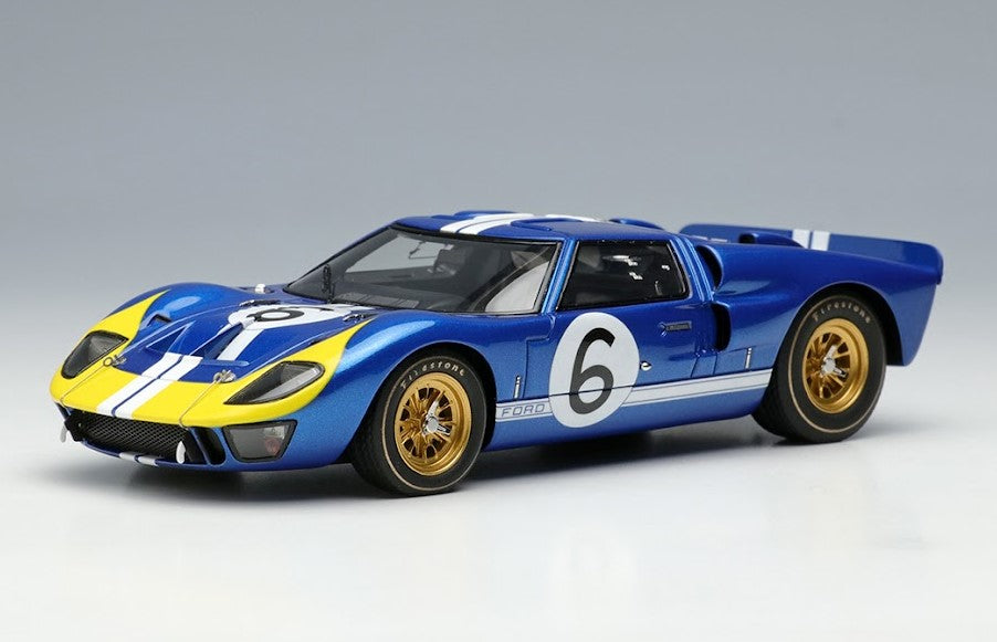 [ Back-order ] Make Up EIDOLON EM301F 1:43 GT40 Mk.II Le Mans 24h 1966 "Hallman Moody" #6