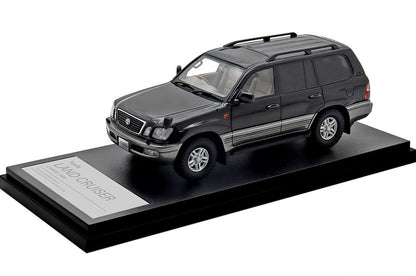 [ Back-order ] Hi-Story HS439BK 1:43 Toyota LAND CRUISER CYGNUS (2001) Black Resin