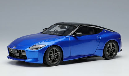 [ Back-order ] Make Up EIDOLON EM648A 1:43 Nissan Fairlady Z (RZ34) 2023 (JP) Seiran Blue / Super Black