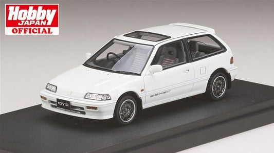 [ Back-order ] MARK43 PM4358SW 1:43 Honda Civic Si (EF3) With MUGEN CF-48 Wheel New Polar White