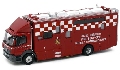 [ Back-order ] TINY ATC65512 1:76 Tiny City No.186 Mercedes Benz Atego Fire Services (F7703) Diecast