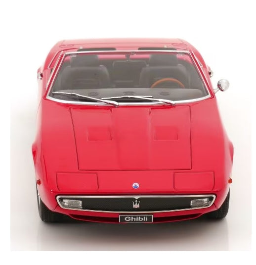 KKDC181301 KK scale 1:18 Maserati Ghibli Spyder 1970 red