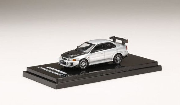 [ Back-order ] Hobby Japan HJ641032BS 1:64 Mitsubishi LANCER GSR EVOLUTION 5 (CP9A) 1998 Customized Version Silver