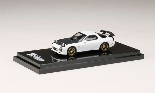 [ Back-order ] Hobby Japan HJ643007BW 1:64 infinite RX-7 FD3S (A Spec.) GT WING Pure White