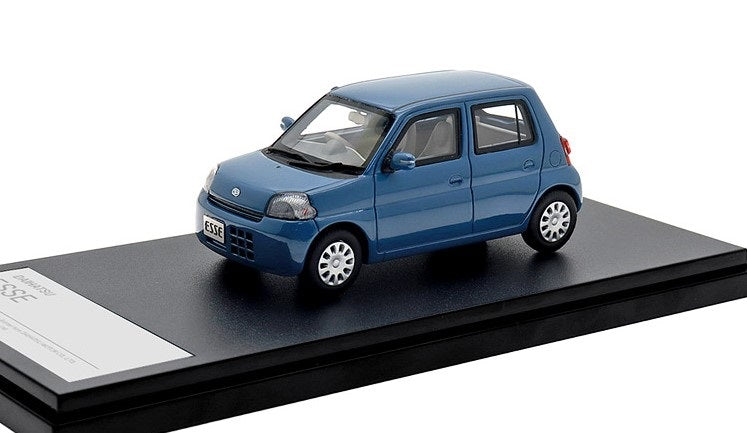 [ Back-order ] Hi-Story HS421BL 1:43 DAIHATSU ESSE X (2006) Sea Blue Resin