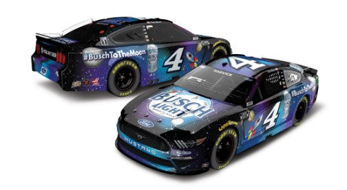 CX42165BLSKH Lionel Racing 1:64 Ford Mustang NASCAR 2021 Kevin Harvick #4 Bushlight #Bush to the Moon