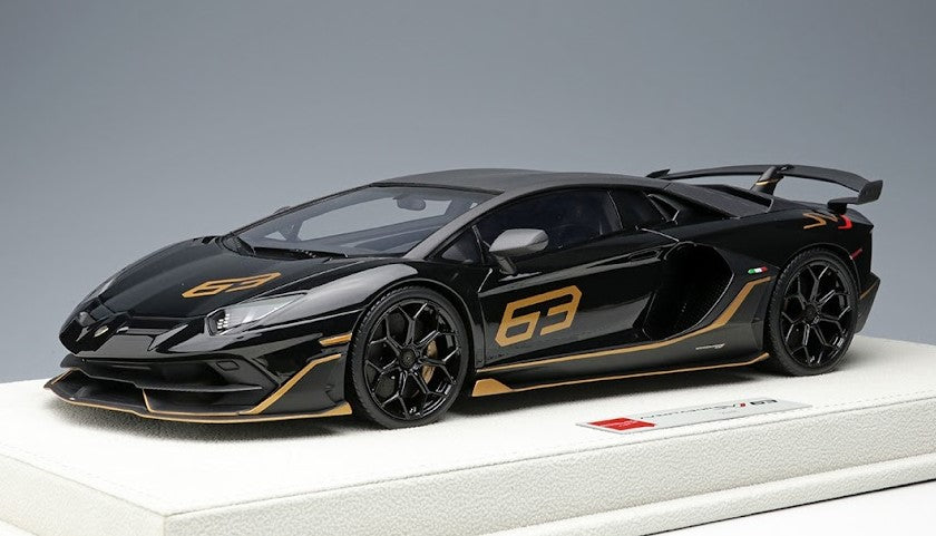 [ Back-order ] Make Up EIDOLON EML027H 1:18 Lamborghini Aventador SVJ 63 2018 Black