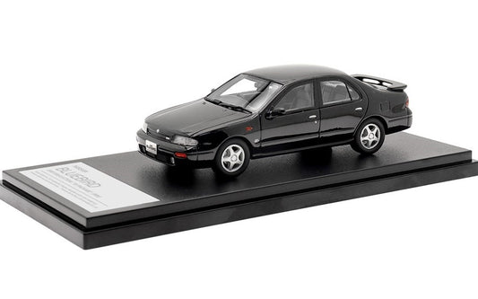 [ Back-order ] Hi-Story HS380BK 1:43 NISSAN BLUEBIRD 2000 SSS-G ATTESA "S1 PACKAGE" (1991) Black Pearl Metallic Resin