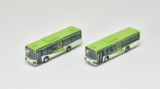 [ Back-order ] TOMYTEC 330035 The Bus Collection / Bus Colle Kokusai Kogyo Goodbye V8 Erga 2Set  Diorama Supplies