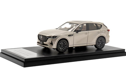 [ Back-order ] Hi-Story HS415PT 1:43 MAZDA CX-60 XD-HYBRID Premium Sports (2022) Platinum Quartz Metallic Diecast