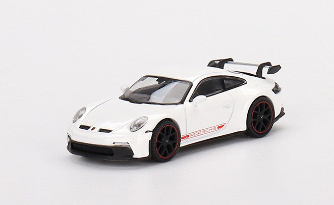 MGT00478-R TSM MINI-GT 1:64 Porsche 911 (992) GT3 White RHD