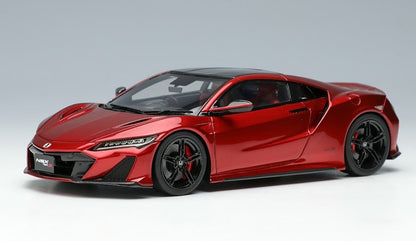 [ Back-order ] Make Up EIDOLON EM673B 1:43 Honda NSX Type S 2021 Valencia Red Pearl