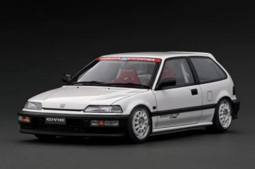 [ Back-order ] ignition model IG3126 1:18 Honda CIVIC (EF9) SiR White