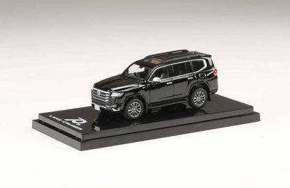 HJ641050ABK Hobby JAPAN 1:64 Toyota Land Cruiser (JA300W) ZX Black w/Black interior