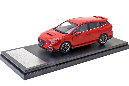 [ Back-order ] Hi-Story HS332RE 1:43 Subaru LEVORG (2020) Dynamic Style Accessory Pure Red Diecast