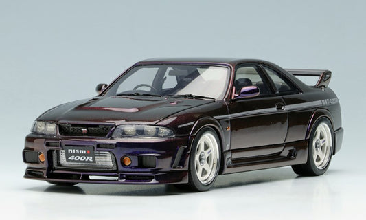 [ Back-order ] Make Up EIDOLON EM397SC 1:43 Nismo 400R 1996 Midnight Purple 3