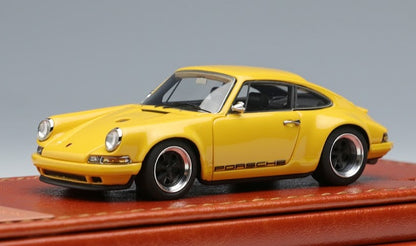 [ Back-order ] Make Up Titan64 TM001K 1:64 Singer 911(964) Coupe Yellow