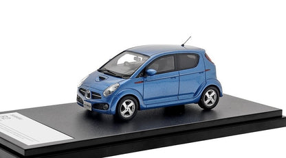 [ Back-order ] Hi-Story HS405BL 1:43 SUBARU R2 S (2003) Prism Blue Metallic Resin