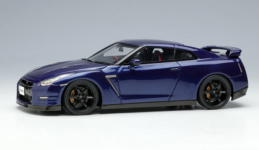 [ Back-order ] Make Up EIDOLON EM683D 1:43 Nissan GT-R Track Edition Engineered By Nismo 2015 Aurora Flare Blue Pearl