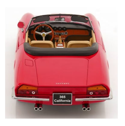 KKDC180053 KK scale 1:18 Ferrari 365 California Spider 1966 Red