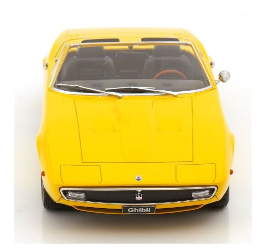 KKDC181303 KK scale 1:18 Maserati Ghibli Spyder 1970 yellow