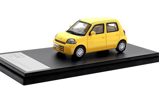 [ Back-order ] Hi-Story HS421YE 1:43 DAIHATSU ESSE X (2006) Sunshine Yellow Resin