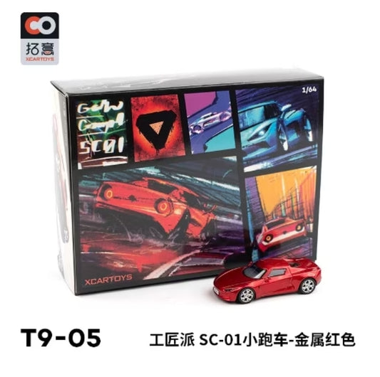 T9-05 拓意 XCARTOYS 1:64 SC01 Small Racing Car