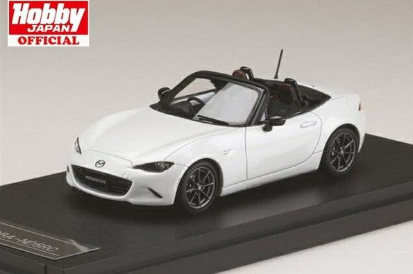 [ Back-order ] MARK43 PM4346RWP 1:43 Mazda Roadster RS (ND5RC) Crystal White Pearl Mica