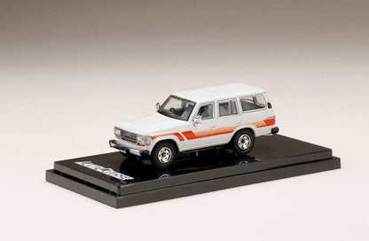 [ Back-order ] Hobby Japan HJ642039BW 1:64 Toyota Land Cruiser 60 GX 1988 / Option Side Sticker White