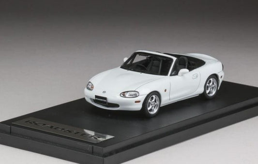 [ Back-order ] MARK43 PM4325AW 1:43 Mazda Roadster (NB8C) RS 1998 Just White