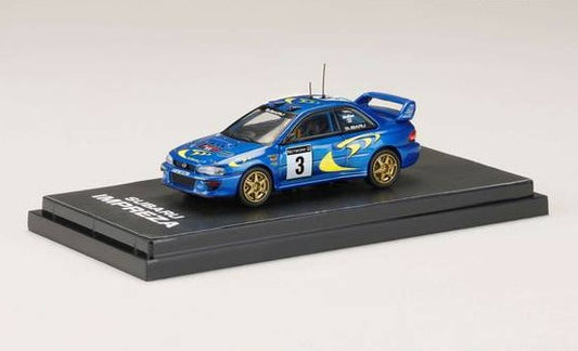 [ Back-order ] Hobby Japan HJR642041E 1:64 Subaru IMPREZA WRC 1997 #3 RAC RALLY