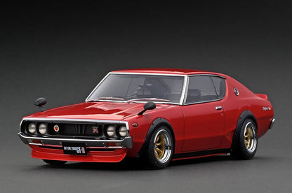 IG3455 ignition model 1:18 Nissan Skyline 2000 GT-R (KPGC110) Red