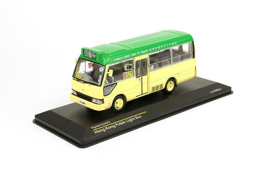 [ Back-order ] TINY ATC43061 1:43 Toyota Coaster Minibus Green bound for Tsim Sha Tsui Diecast