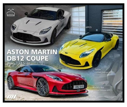 MH027YW MOTORHELIX 1:18 Aston Martin DB12 Coupe Yellow