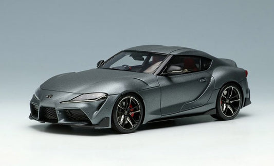 [ Back-order ] Make Up EIDOLON EM467A 1:43 Toyota GR Supra RZ 2019 (Japanese specification) Matte Storm Gray Metallic