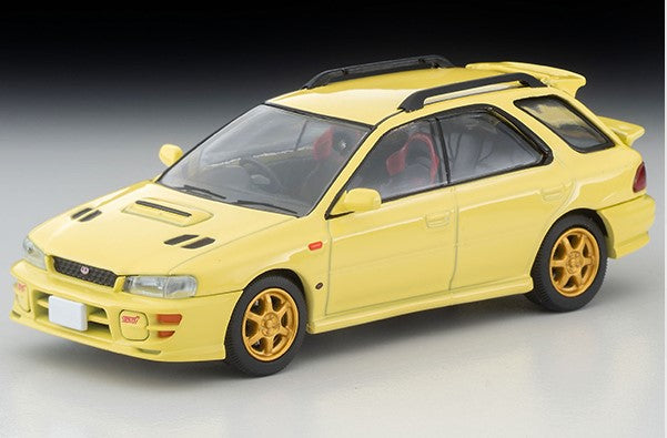 LV-N274b TOMYTEC Subaru Impreza Pure Sports Wagon WRX STi Ver.VI 99 Yellow