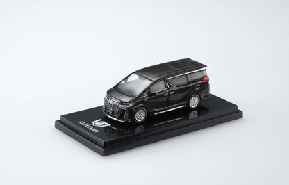 [ Back-order ] Hobby Japan HJ642012BBK 1:64 Toyota Alphard HYBRID (H30W) Customized Version Black (202)