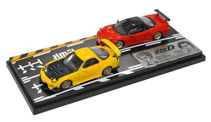 [ Back-order ] MODELER'S MD64203 1:64 Initial D Set Vol.3 Keisuke Takahashi RX-7(FD3S) & Go Hojo NSX(NA1)