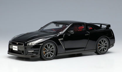 [ Back-order ] Make Up EIDOLON EM414F 1:43 Nissan GT-R 2014 (Premium Edition) Meteor Flake Black Pearl