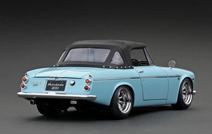 [ Back-order ] ignition model IG2711 1:18 DATSUN Fairlady 2000 (SR311) Light Blue