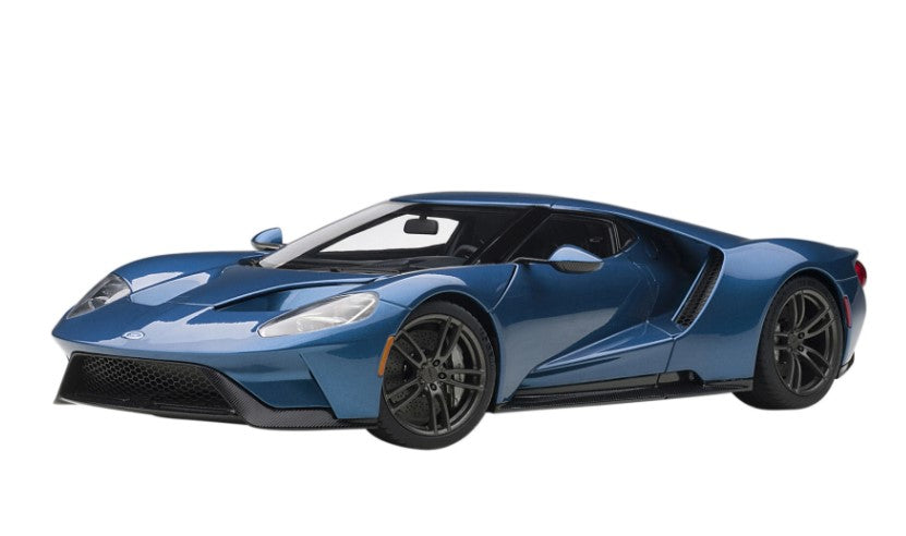 72942 AUTOart 1:18 Ford GT 2017 Metallic Blue model cars