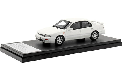 [ Back-order ] Hi-Story HS380WH 1:43 NISSAN BLUEBIRD 2000 SSS-G ATTESA "S1 PACKAGE" (1991) White Resin