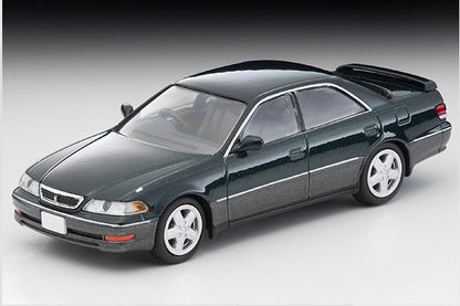 LV-N299b TOMYTEC Tomica LV NEO 1:64 Toyota Mark II 2.5 Tourer V (Dark Green/Gray) 1998 325048