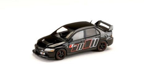 [ Back-order ] Hobby Japan HJ646054BK 1:64 Mitsubishi Lancer GSR Evolution 9 Ralliart Black Mica Die-cast